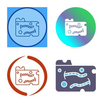 icono de vector de gusano