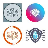 Cyber Security Vector Icon