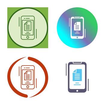 nota, vector, icono vector