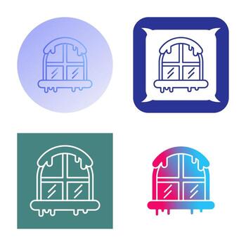 icono de vector de ventana