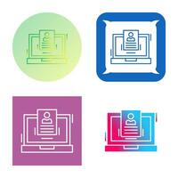 icono de vector de usuario