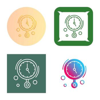 Wall Clock Vector Icon