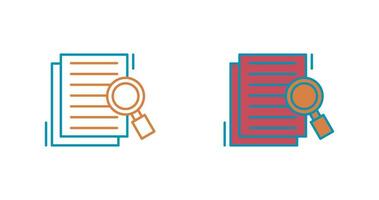 Details Looking Vector Icon