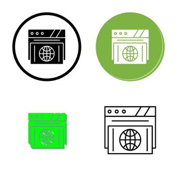 Browser Vector Icon
