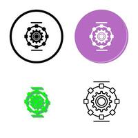 Automated Process Vector Icon
