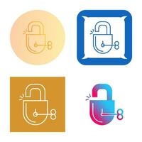 Unlock Vector Icon