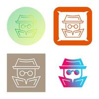 Hacker Vector Icon