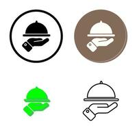 Waiter Vector Icon