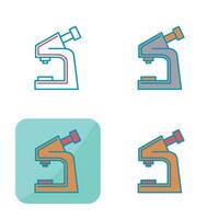 Microscope Vector Icon