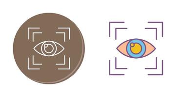 Eye Scan Vector Icon