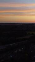 High Angle View of Luton Town of England video