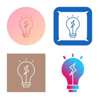 icono de vector de idea