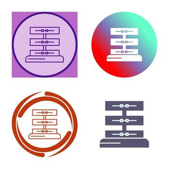 icono de vector de servidor
