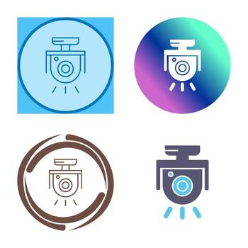 Security Camera Vector Icon