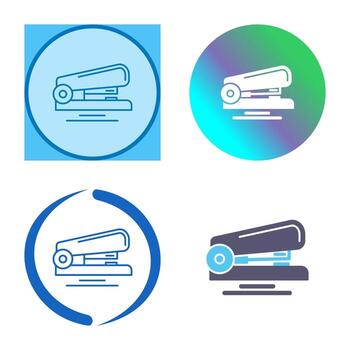 icono de vector de grapadora