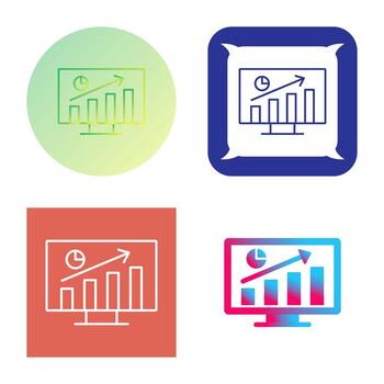 icono de vector de estadísticas