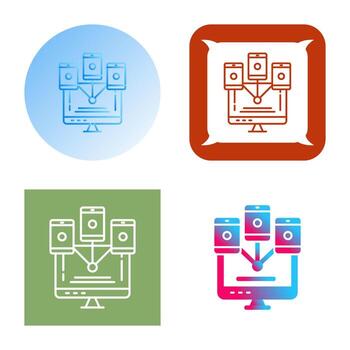 Computer Networks Vector Icon