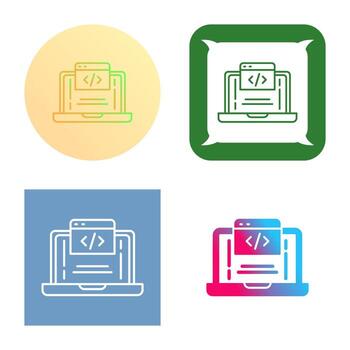 Coding Vector Icon