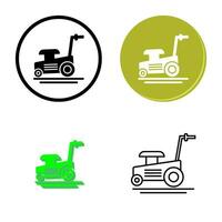 Lawn Mower Vector Icon