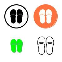 Slippers Vector Icon