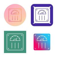 Weight Scale Vector Icon