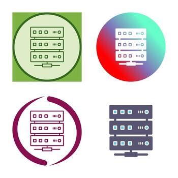 icono de vector de servidor