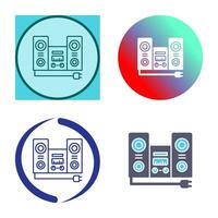 Stereo Vector Icon