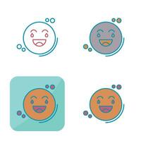 Loughing Vector Icon