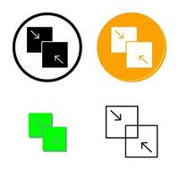 combinar icono de vector