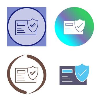 icono de vector de seguridad