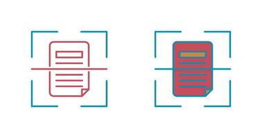 Scan Vector Icon