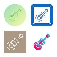 icono de vector de guitarra