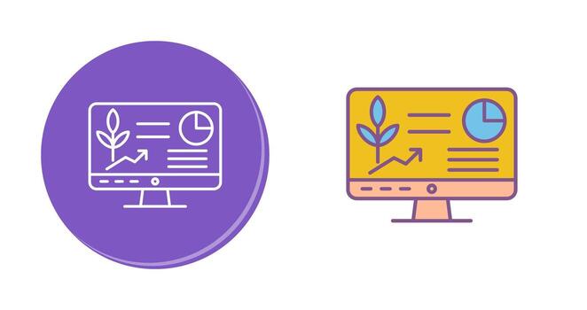 Computer Vector Icon