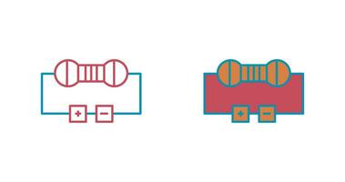 Resistor Vector Icon