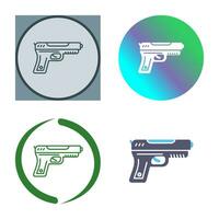 icono de vector de pistola