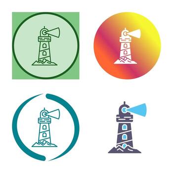 Lighthouse Vector Icon