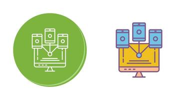 Computer Networks Vector Icon