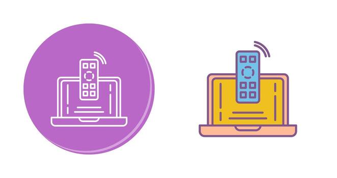 Remote Vector Icon