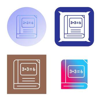 icono de vector de matemáticas