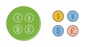 Currency Symbols Vector Icon