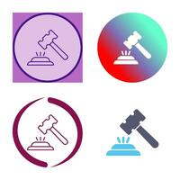 Gavel Vector Icon