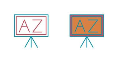 From A To Z Vector Icon