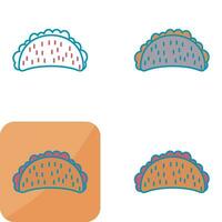 icono de vector de tacos