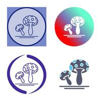 Mushroom Vector Icon