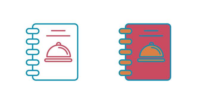 icono de vector de menú