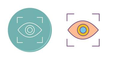 Eye Scan Vector Icon