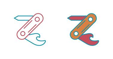 Swiss Army Knife Vector Icon