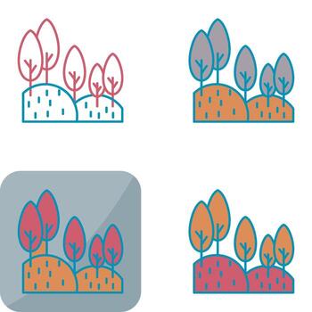 Forest Vector Icon