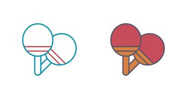 Ping Pong Vector Icon