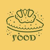 diseño de logotipo de comida vector